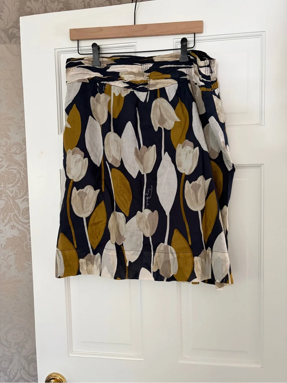 Tory burch tulip print fall skirt 14